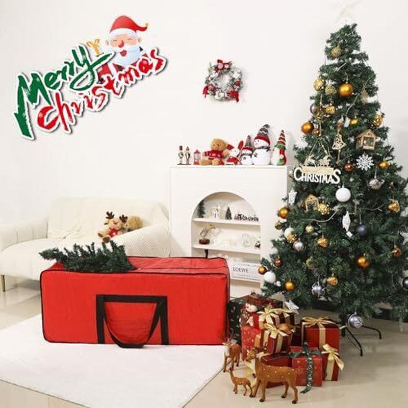 Christmas Tree Storage Bag, Fits for 7.5 Ft Artificial Xmas Tree, Zippered